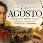 El 7 de agosto, Simón Bolívar lideró la batalla que aseguró la independencia en Boyacá 7 de agosto
