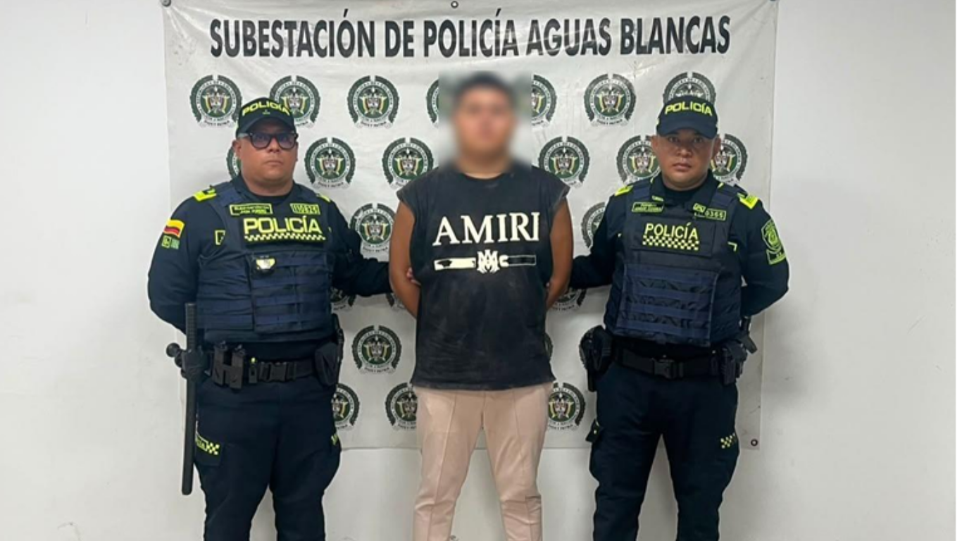 Capturado hombre de 25 años por presunto hurto calificado y agravado en Aguas Blancas Capturado aguas blancas