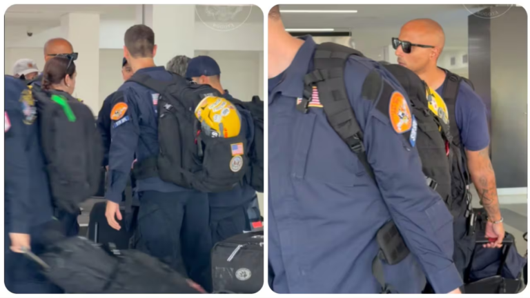 Equipos estadounidenses llegan a Colombia tras el terremoto Equipos estadounidenses llegan a Colombia tras el terremoto