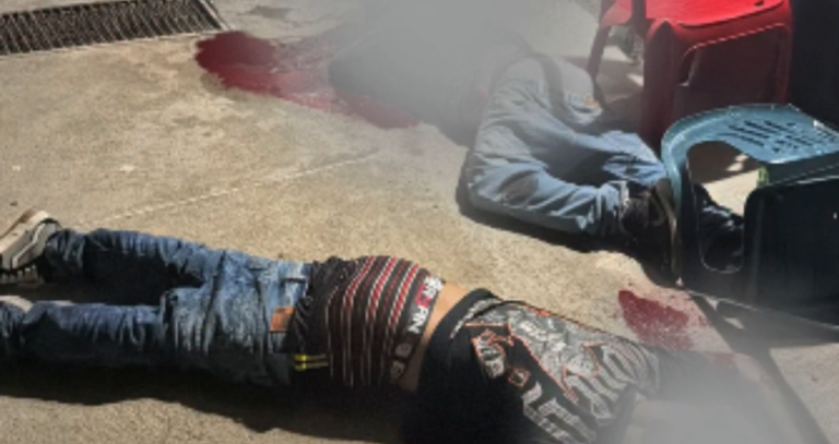 Padre e hijo fueron asesinados en ataque sicarial dentro de un establecimiento público en Pelaya ataque sicarial en Pelaya