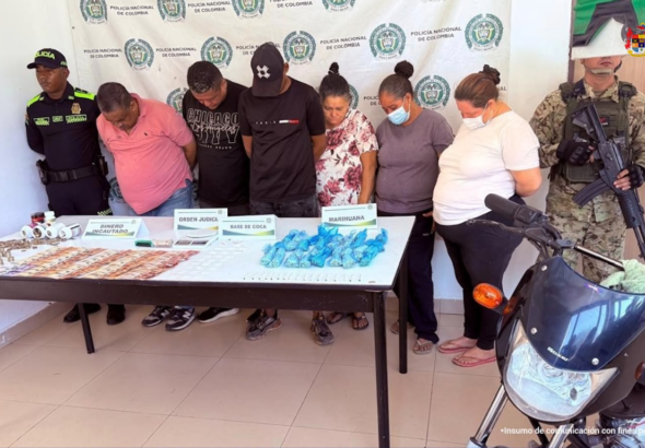 Judicializadas seis personas por presunto narcomenudeo en el sur de La Guajira judicializadas