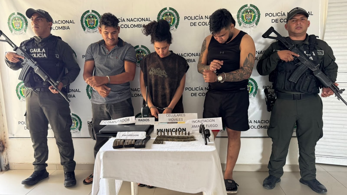 Caen “El Pony” y “El Niche” en operativo contra las ACSN en Bosconia Bosconia