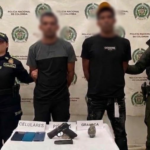 Operativo de la Policía Nacional en Aguachica deja dos capturados y material incautado Policía Nacional
