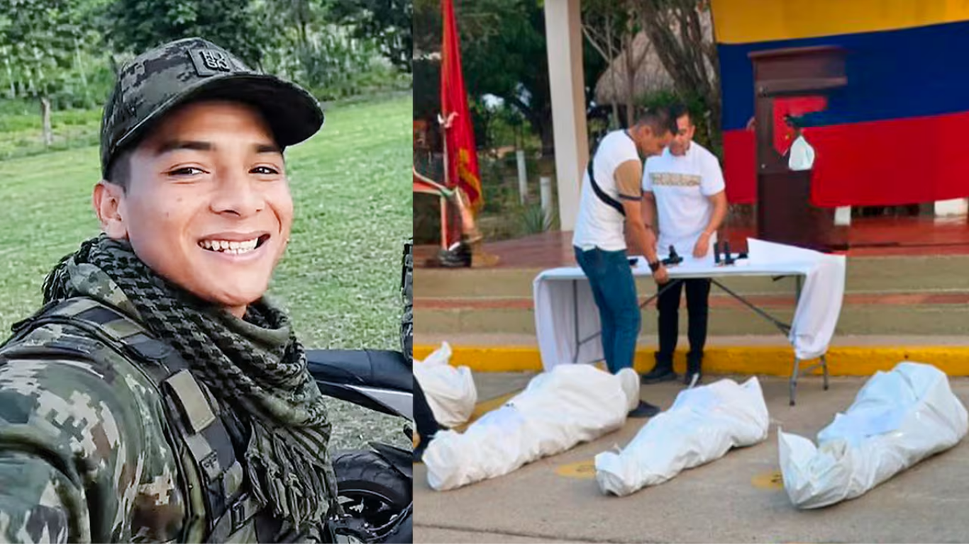 Revelan imágenes de los cuerpos de Bendito Menor y La Bebecita tras operativo policial bendito menor cuerpo
