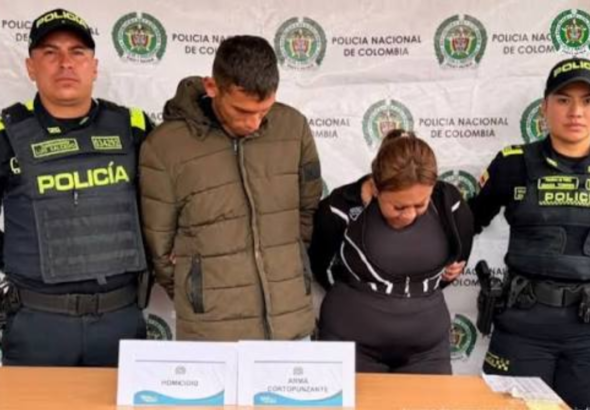 Envían a prisión a pareja señalada de la muerte del vigilante Cristian David Garzón en Soacha pareja capturada