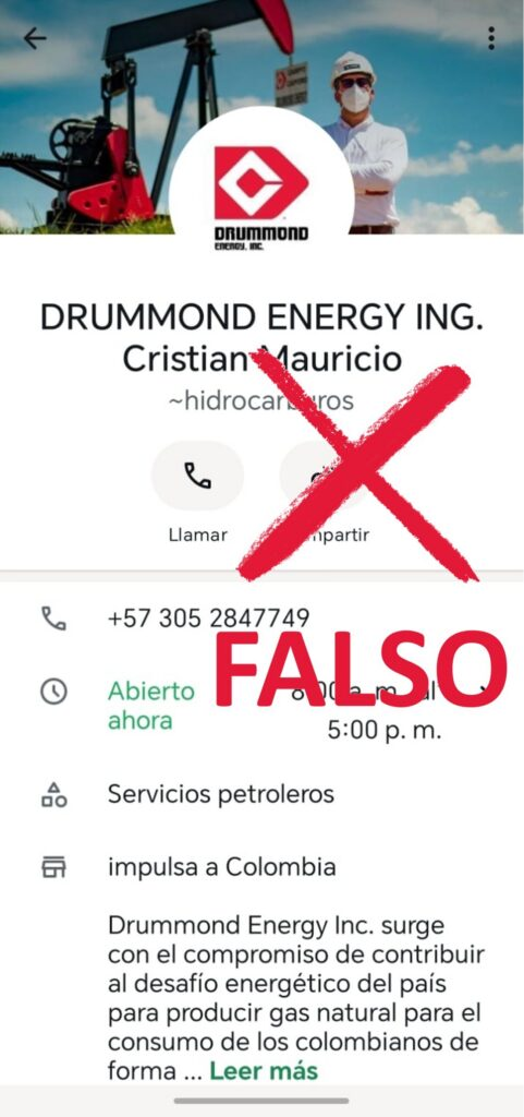 Drummond alerta por falsas ofertas de empleo y perfiles en redes sociales Drummond alerta por falsas ofertas de empleo y perfiles en redes sociales | RTA Noticias