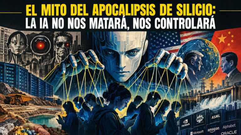 El mito del apocalipsis de silicio: la IA no nos matará, nos controlará LA IA