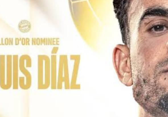 Luis Díaz aparece entre los 30 candidatos al Balón de Oro 2026 luis díaz