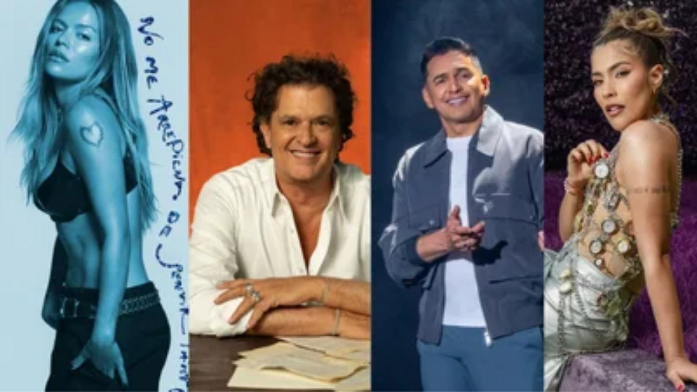 Jorge Celedón, Karen Lizarazo, Gusi y Carlos Vives, entre los nominados al Latin Grammy nominados