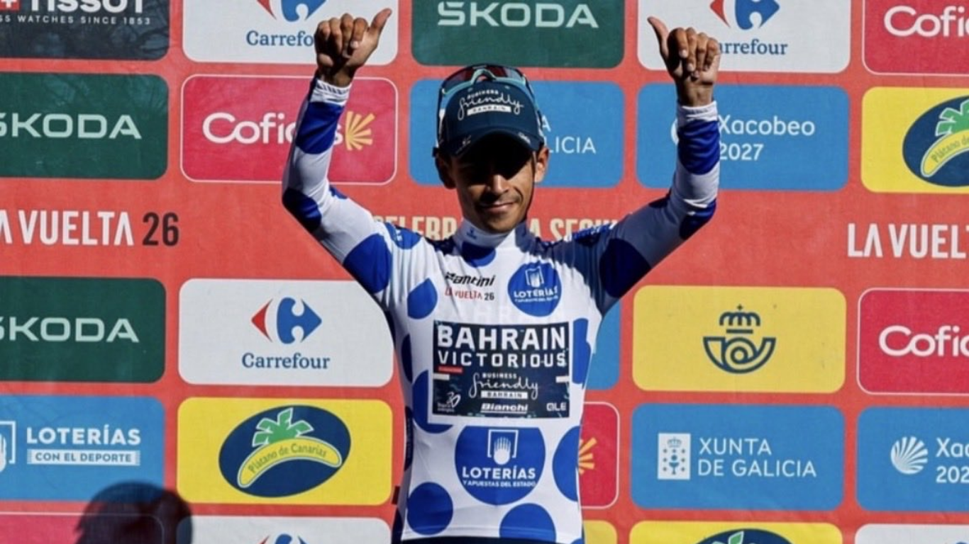 Santiago Buitrago, campeón de la montaña en La Vuelta Santiago Buitrago