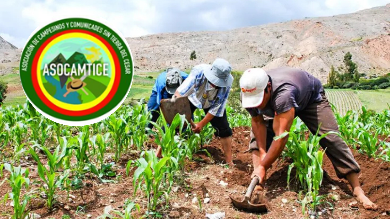 ASOCAMTICE marchará en Cesar por una reforma agraria efectiva ASOCAMTICE