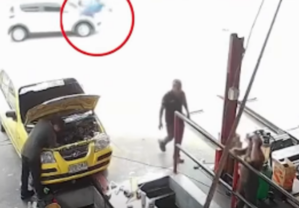 Ataque a operarios de Air-e durante inspección de energía en Barranquilla ATAQUE