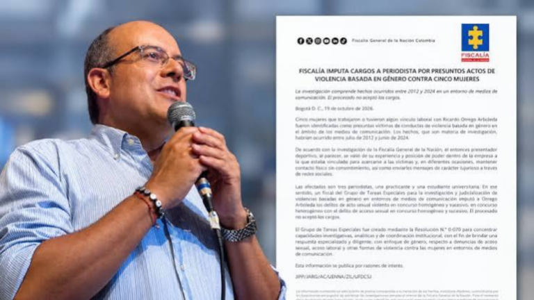 Fiscalía imputó cargos a Ricardo Orrego
