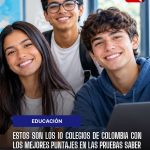 Estos son los 10 mejores colegios de Colombia según las pruebas Saber 11 de 2026 Colegios de Colombia destacados por sus puntajes en las pruebas Saber 11 de 2026