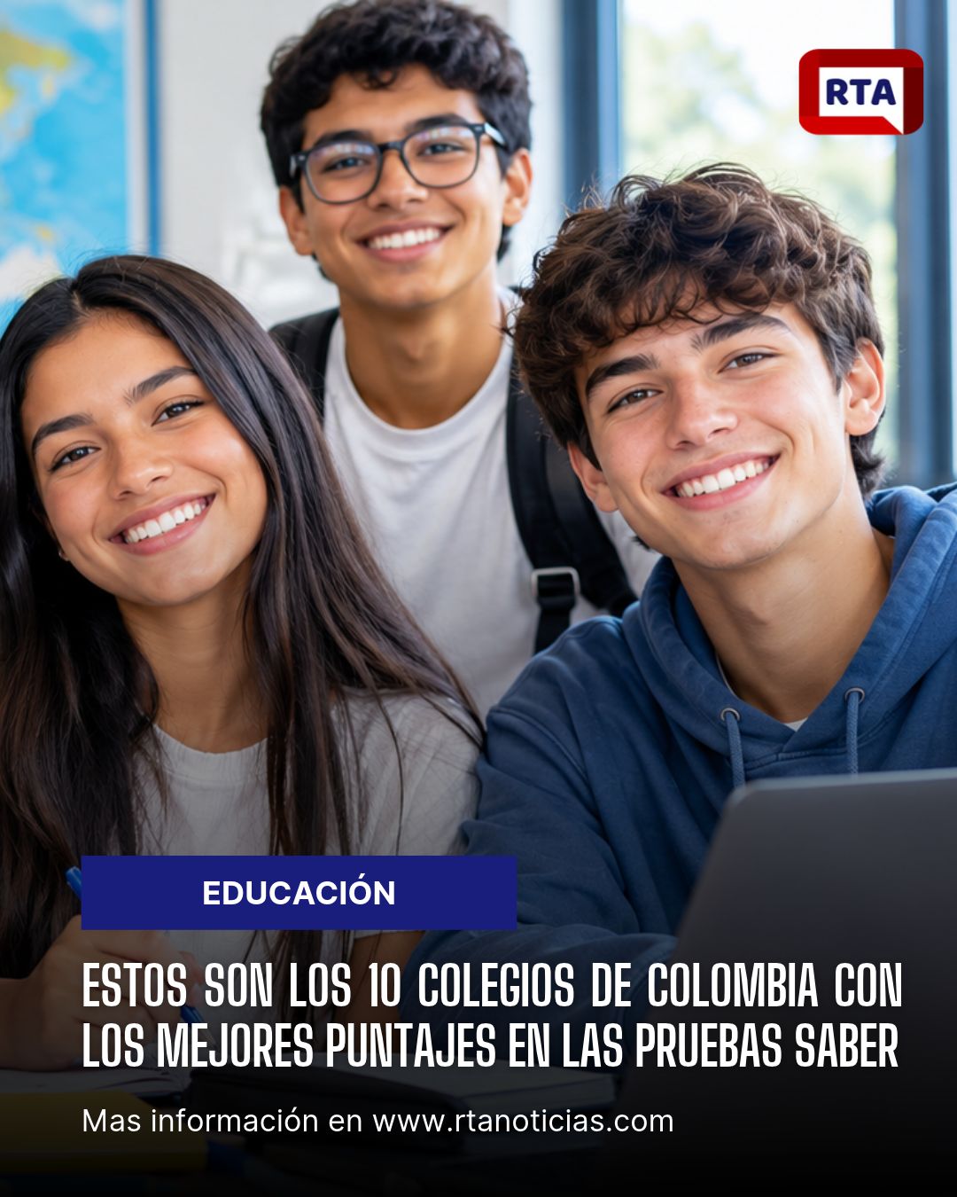Estos son los 10 mejores colegios de Colombia según las pruebas Saber 11 de 2026 Colegios de Colombia destacados por sus puntajes en las pruebas Saber 11 de 2026
