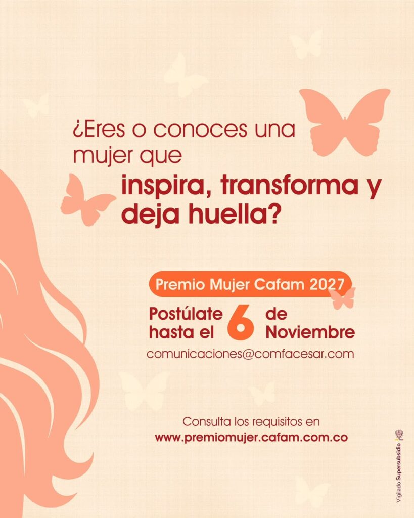 Premio Cafam a la mujer abre convocatoria para su edición 38 Premio Cafam a la mujer abre convocatoria para su edición 38 | RTA Noticias