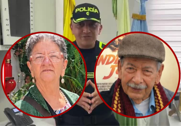 Dos abuelitos desaparecidos fueron hallados muertos en Jamundí abuelitos