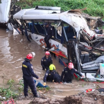 Tránsito entregó detalles preliminares del accidente del bus que transportaba a Kbeto Zuleta Tránsito entregó reporte