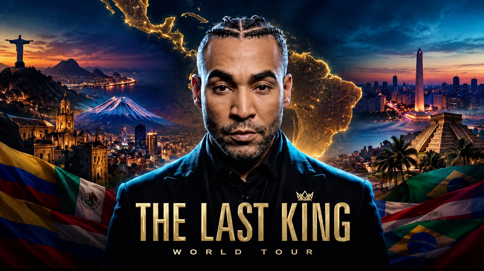 Don Omar llegará a Colombia y otros 11 países de Latinoamérica con su gira en 2027 Gira de Don Omar