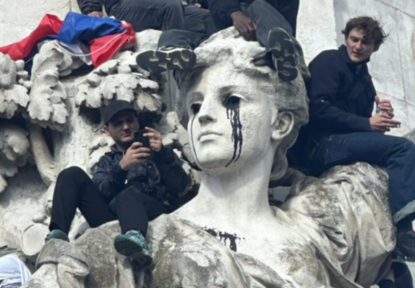 Manifestaciones en Francia